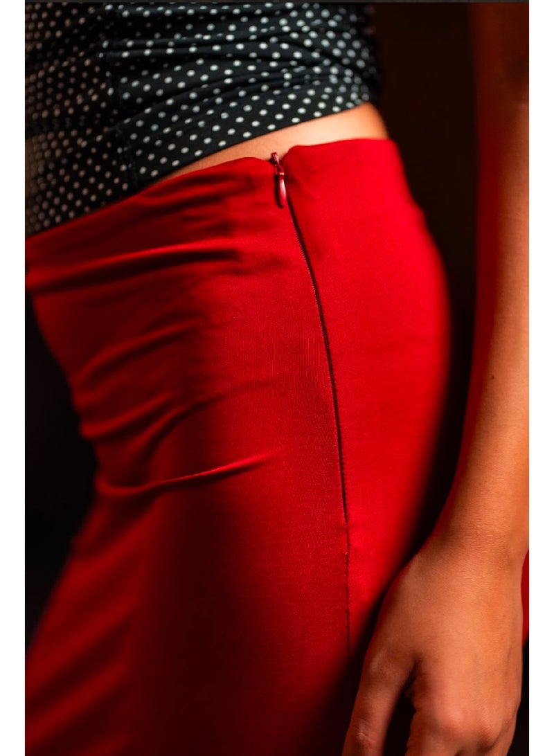 كنزه جيبة بفتحة جانبية - Image 4